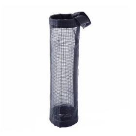 1pc Plastic Bag Holder; Mesh Hanging Storage Dispenser; Foldable; Breathable; Washable Hanging Mesh Garbage Bag Organizer For Plastic Bag Storage