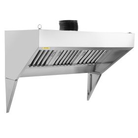 VEVOR Commercial Exhaust Hood, 7FT Food Truck Hood Exhaust