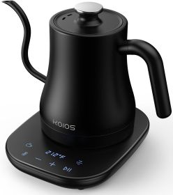 Gooseneck Electric Kettle with Temperature Control, 27oz Rapid Heating Electric Kettle for Pour Over Coffee/Tea, Auto Shut Off & Boil-Dry Protect